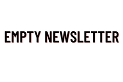 Collection image for: Empty newsletter