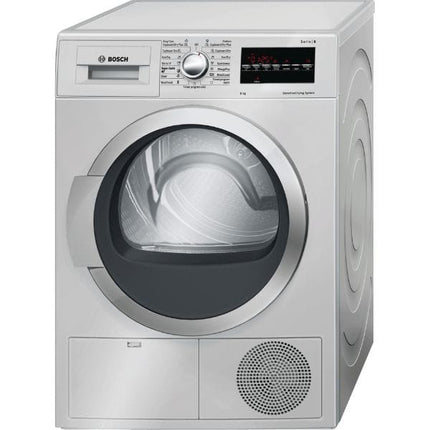 Bosch Serie | 6 Condenser Tumble Dryer 9kg Inox-easyclean, WTG86400KE