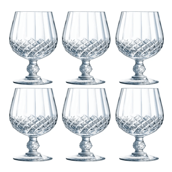 Cristal D'arques Eclat Longchamp Brandy Glass | Pack of 6 AT NAPEV GH