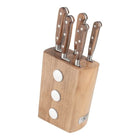Grunwerg Rockingham Forge FRF 6 Piece Knife Block Set - Pakka Wood | Napev