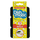 Dishmatic Refills Black | Pack of 3 AT NAPEV GH