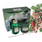 Pan Aroma Christmas Candle and Reed Diffuser Gift Set Apricot and Ivy Scented at Napev GH