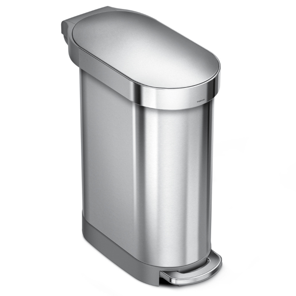 SimpleHuman 45L Slim Dustbin at Napev GH