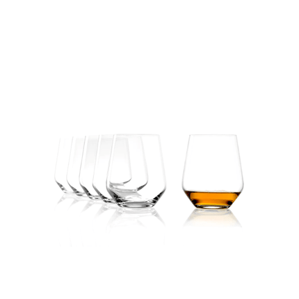 Stölzle Quatrophil Whisky Tumbler Glass | Pack of 6 | Napev GH