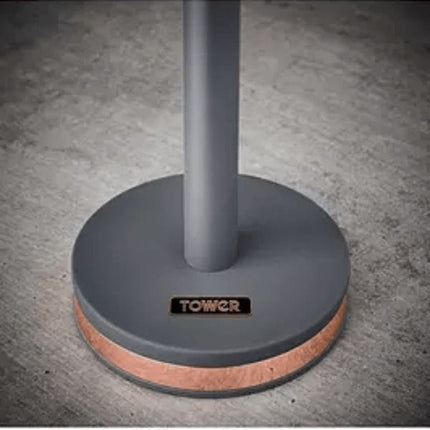 Tower Cavaletto Paper Towel Holder Grey & Rose Gold- Napev
