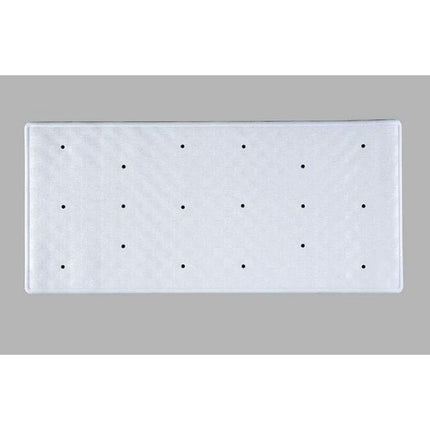 Aqualona Roman Rubber Bath Mat WHITE | Napev