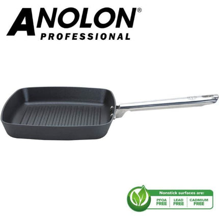Anolon Professional Grill Pan 24cm Square | Napev