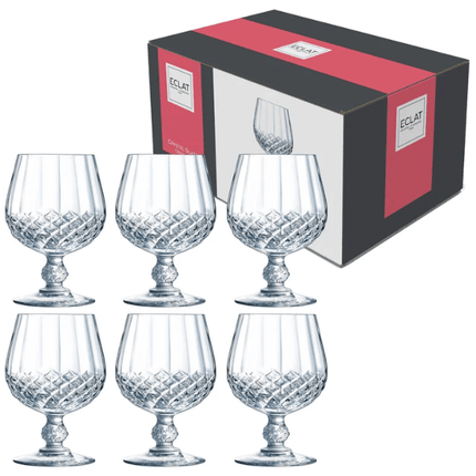 Cristal D'arques Eclat Longchamp Brandy Glass | Pack of 6 AT NAPEV GH