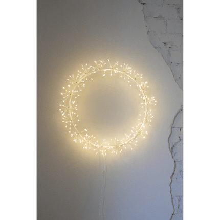 Starburst Wreath (35cm - White) at Napev GH