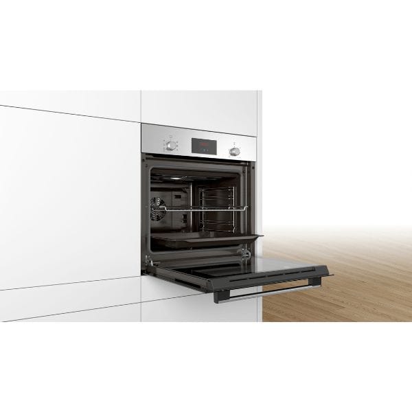 Bosch Serie | 2 Built-in oven 60 x 60 cm Stainless steel, HBF113BS0B