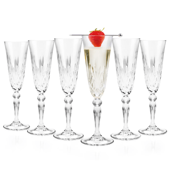 RCR Melodia Champagne Glass | Pack of 6 AT NAPEV GH