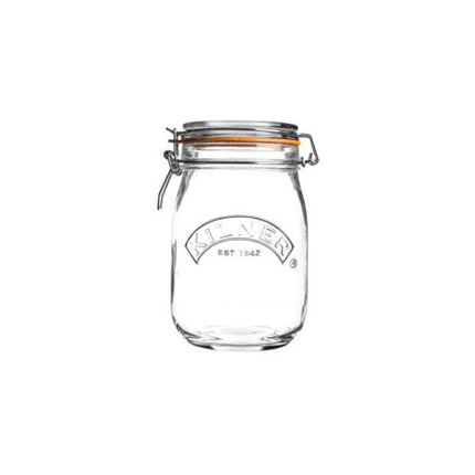 Kilner Round Clip Top Jar 1L | napevltd.com  Edit alt text