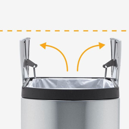 Simplehuman 45L Butterfly Pedal Bin