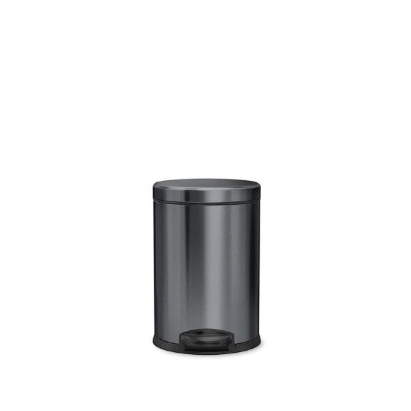 Simplehuman 4.5L Round Pedal Bin Black | Napev
