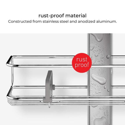 Simplehuman Over Door Adjustable Caddy | napevltd.com