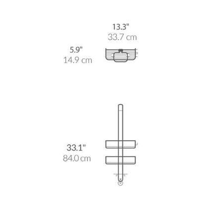 Simplehuman Over Door Adjustable Caddy | napevltd.com