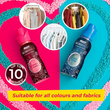 Airpure Incrediballs In-wash Scent Booster Fuchsia & Pearls 128 GM 10 Washes at Napev GH