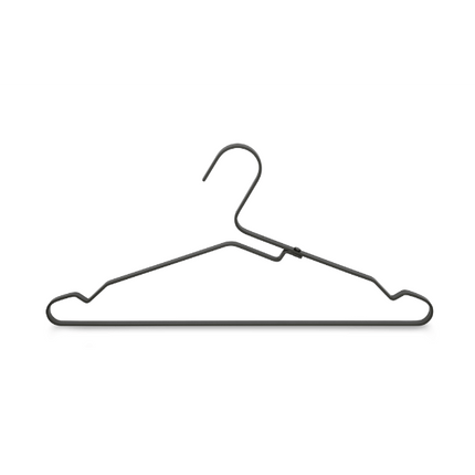 Brabantia Aluminium Clothes Hanger | Pack of 4/black at napev GH