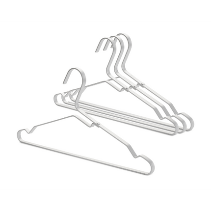 Brabantia Aluminium Clothes Hanger | Pack of 4/SILVER at napev GH