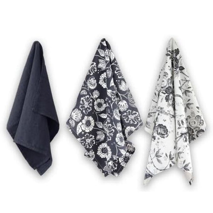 Apollo Floral Cotton Tea Towels | Pack of 3 at Napev GH