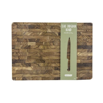 Apollo Teak Wood Large Rectangle Cutting Board - 42x30cm