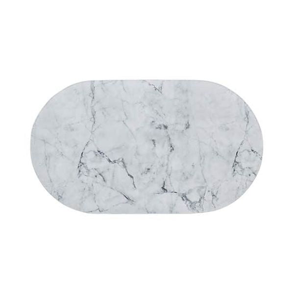 Aqualona Marble Effect Non-slip Bath Mat 36x69cm at Napev GH