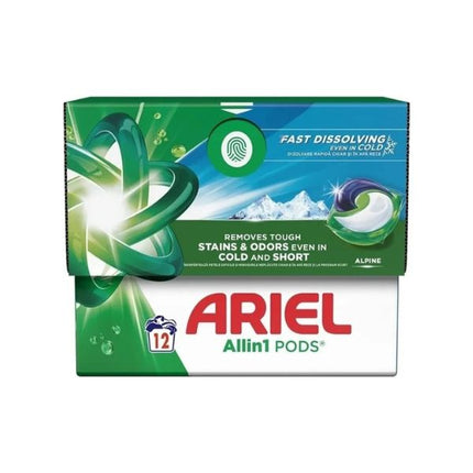 Ariel Pods All In One Alpine 12 Wash | Pack of 4 at Napev GH