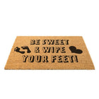 Be Sweet PVC-Backed Coir Door Mat 60 x 40 cm at Napev GH