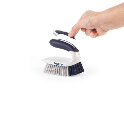 Beldray Scrape & Scrub Duo - Deep Clean Handheld Scrubbing Brush at Napev GH