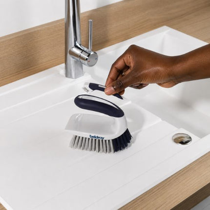 Beldray Scrape & Scrub Duo - Deep Clean Handheld Scrubbing Brush at Napev GH