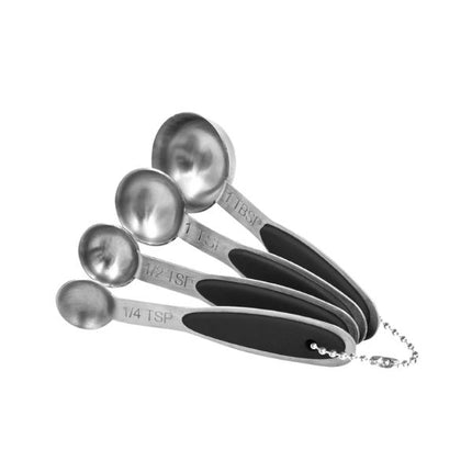 Blackmoor Set of 4 Stainless Steel Measuring Spoons at Napev GH
