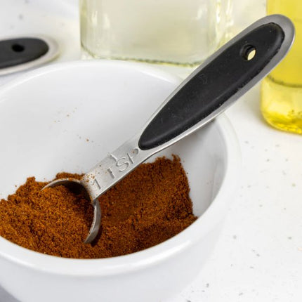 Blackmoor Set of 4 Stainless Steel Measuring Spoons at Napev GH