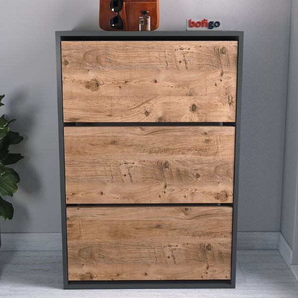 Bofigo Shoerack Melek - Anthracite/Pine at Napev GH
