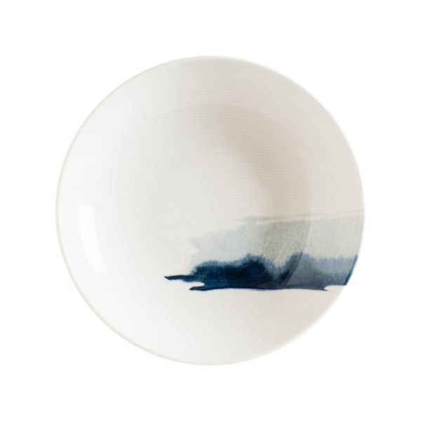 Bonna Blue Wave Bloom Deep Plate 23 cm 1000 cc | BLWBLM23CK at Napev GH