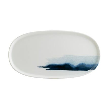 Bonna Blue Wave Hygge 25cm Oval Dish | BLWHYG25OV at Napev GH