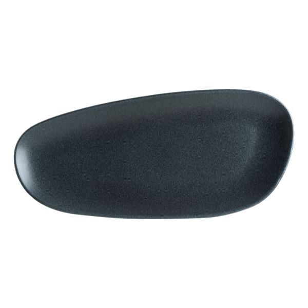 Bonna Graphite Vago Rectangular Plate 36 cm | GRPVAO36DT at Napev GH