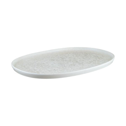 Bonna Lunar White 34 cm Oval Dish | S-MT-LUNHYG34OV at Napev GH