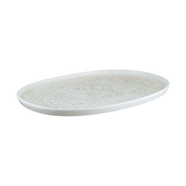Bonna Lunar White 34 cm Oval Dish | S-MT-LUNHYG34OV at Napev GH