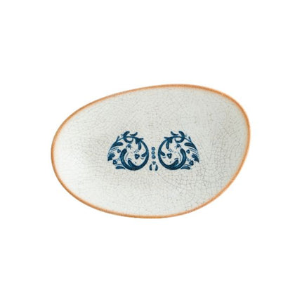 Bonna Viento Vago Oval Plate 15*8.5 cm | S-MT-VIEVAO15OKY at Napev GH