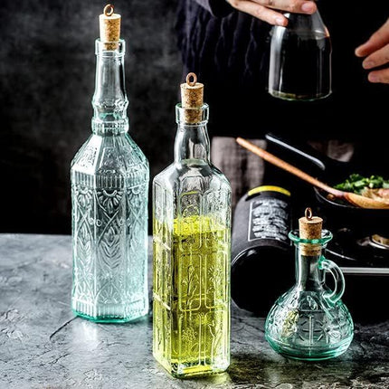 Bormioli Olivia Olive Oil Bottle with Cork at Napev GH