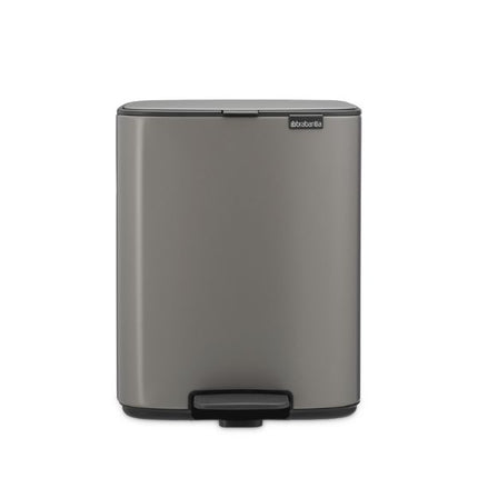 Brabantia Bo Pedal Bin, 12L Platinum at Napev GH