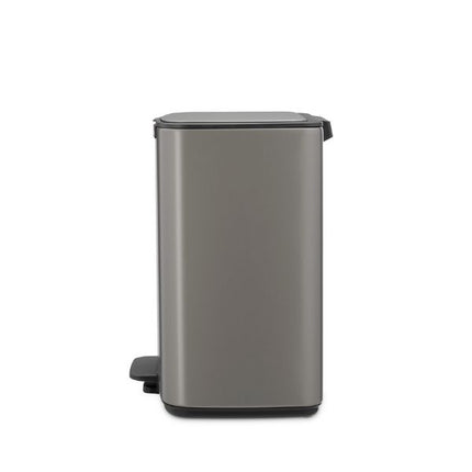 Brabantia Bo Pedal Bin, 12L Platinum at Napev GH