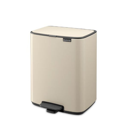 Brabantia Bo Pedal Bin, 12L Soft Beige at Napev GH