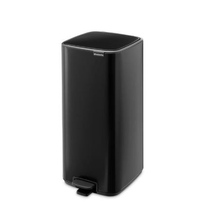 Brabantia Bo Pedal Bin, 30L Matt Black at Napev GH