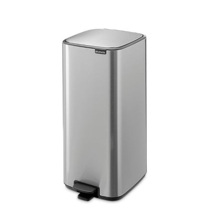 Brabantia Bo Pedal Bin, 30L Matt Steel at Napev GH