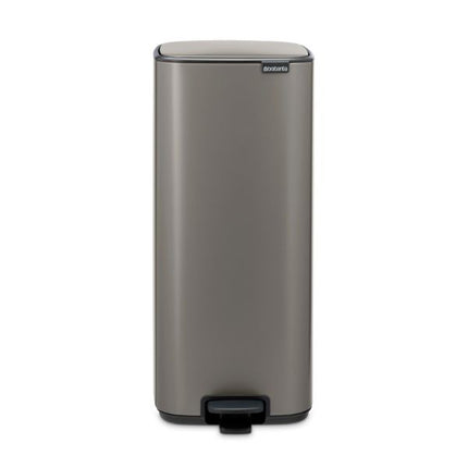 Brabantia Bo Pedal Bin, 30L Platinum at Napev GH