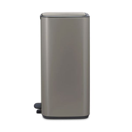 Brabantia Bo Pedal Bin, 30L Platinum at Napev GH