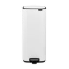 Brabantia Bo Pedal Bin, 30L White at Napev GH