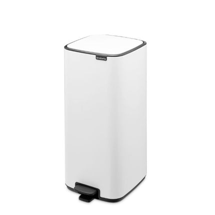 Brabantia Bo Pedal Bin, 30L White at Napev GH