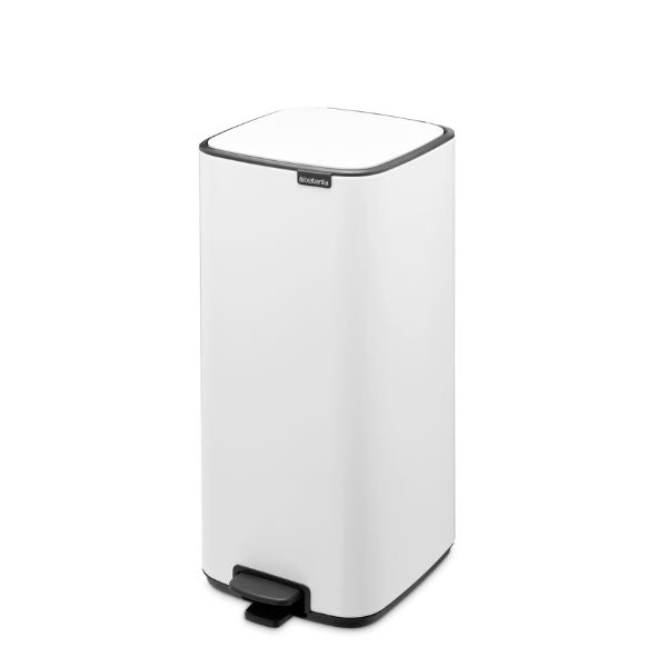 Brabantia Bo Pedal Bin, 30L White at Napev GH